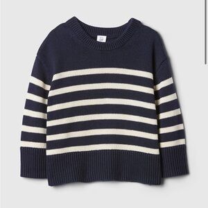 NWT GAP KIDS knitted preppy stripe sweater 4T